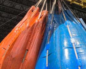 SERVIÇO DE TESTE DE CARGA COM BOLSA DE ÁGUA